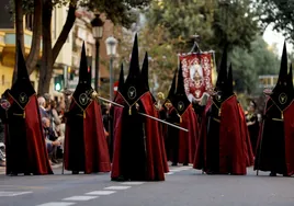 Procesión del Santo Encierro este sábado en Valencia.
