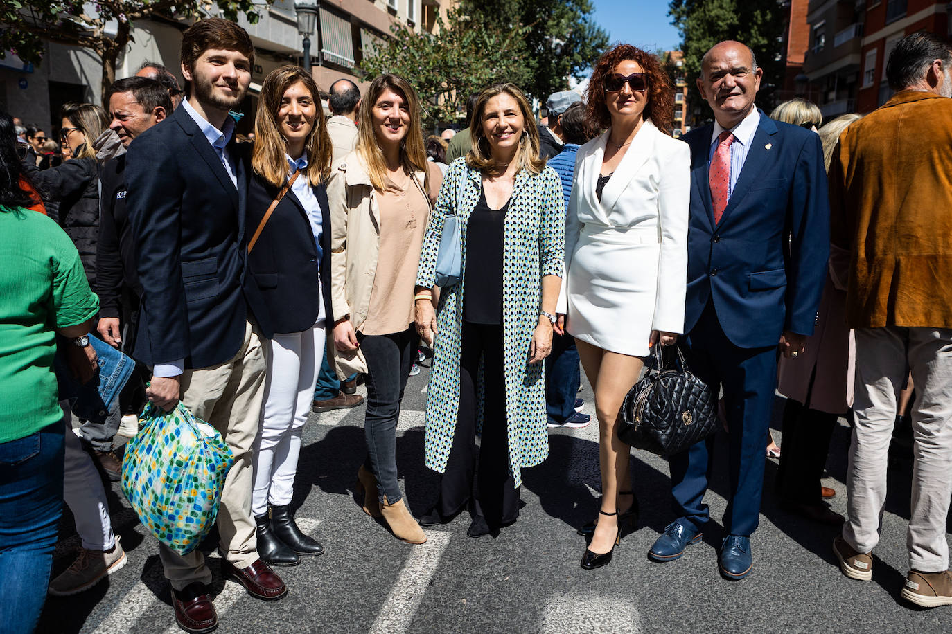 Los políticos, en el Desfile de Resurrección de la Semana Santa Marinera 2023