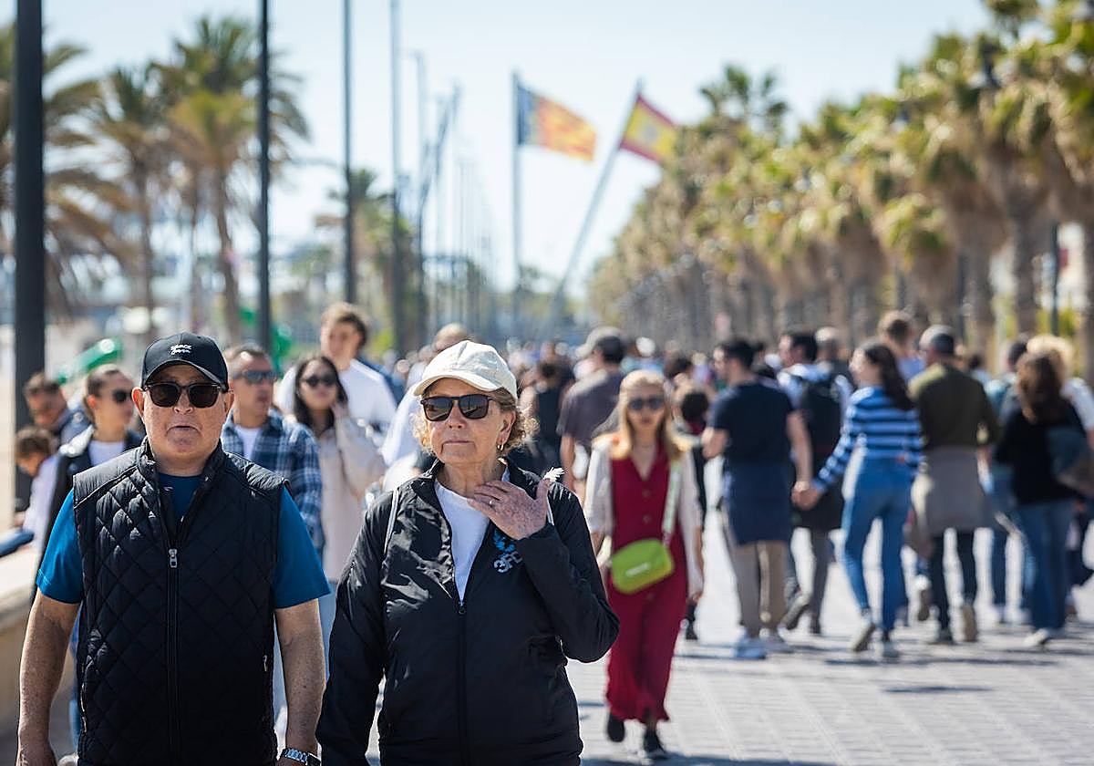 El tiempo en Valencia.