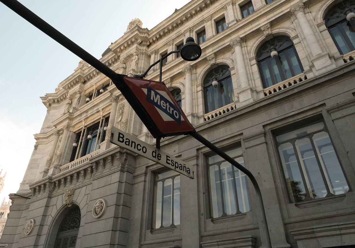 Sede del Banco de España, en Madrid.