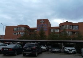 Vista general del Hospital de Requena.