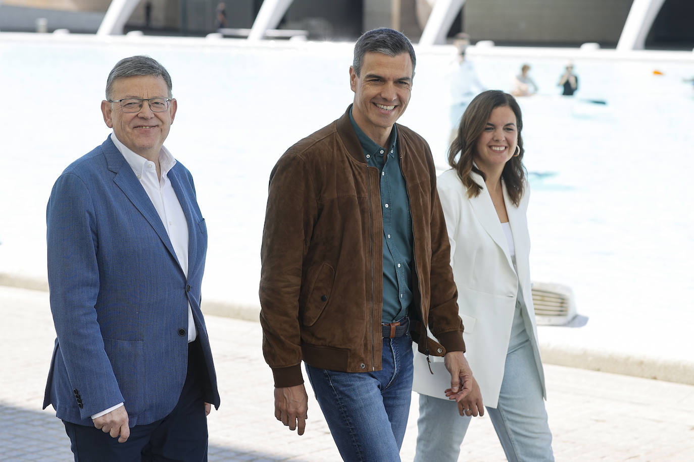 Pedro Sánchez visita Valencia con motivo de la conferencia municipal del PSOE