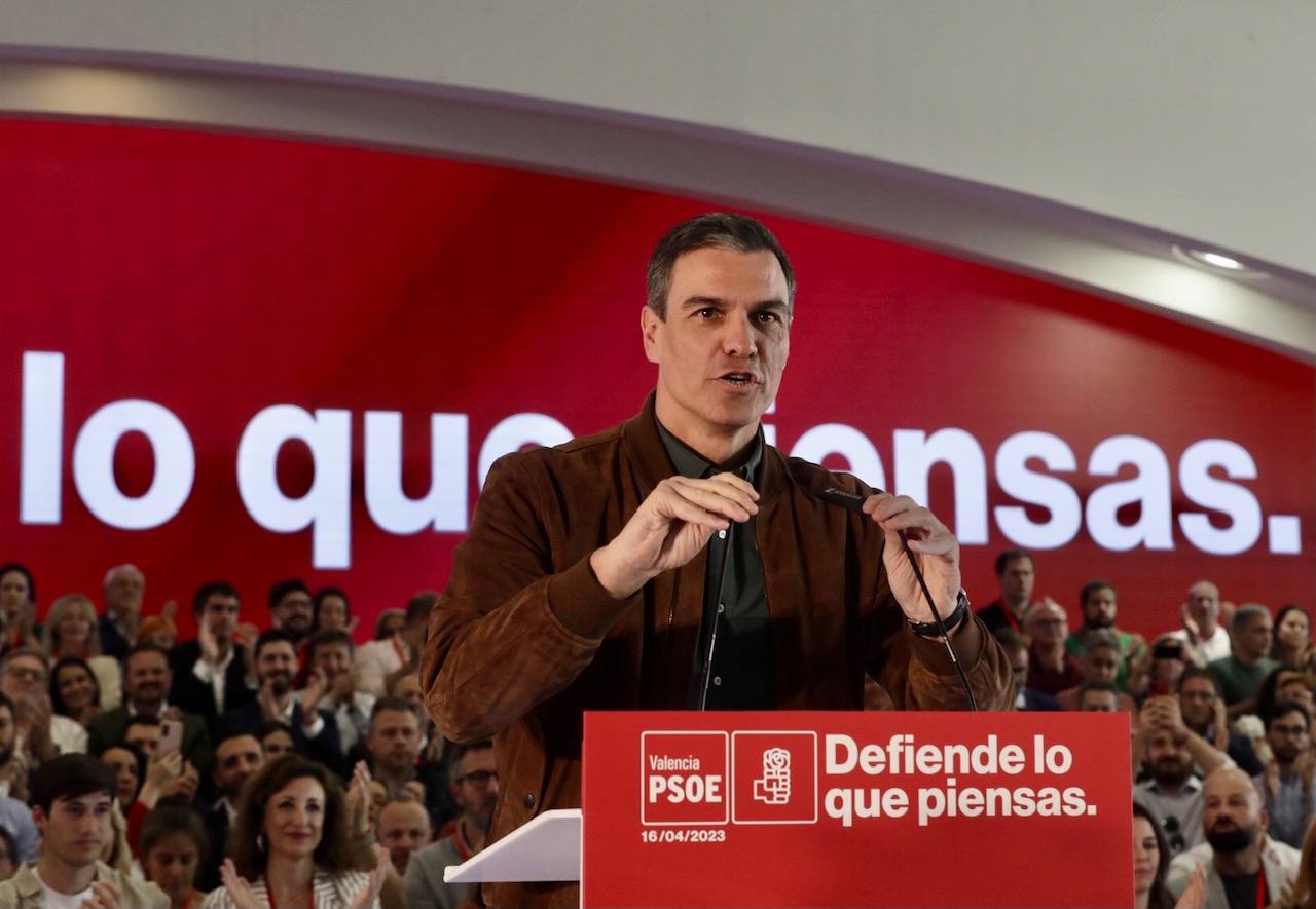 Pedro Sánchez visita Valencia con motivo de la conferencia municipal del PSOE