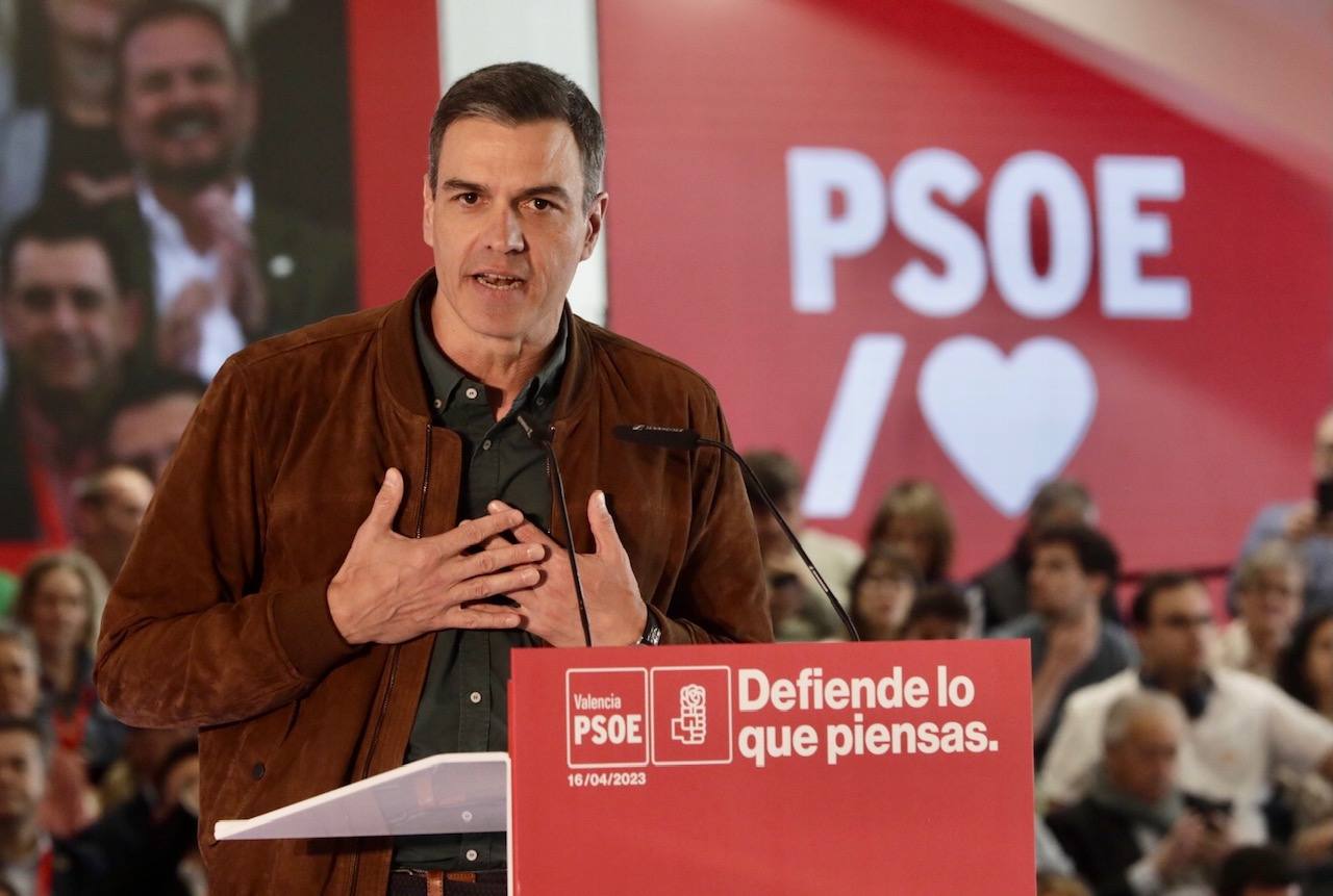 Pedro Sánchez visita Valencia con motivo de la conferencia municipal del PSOE