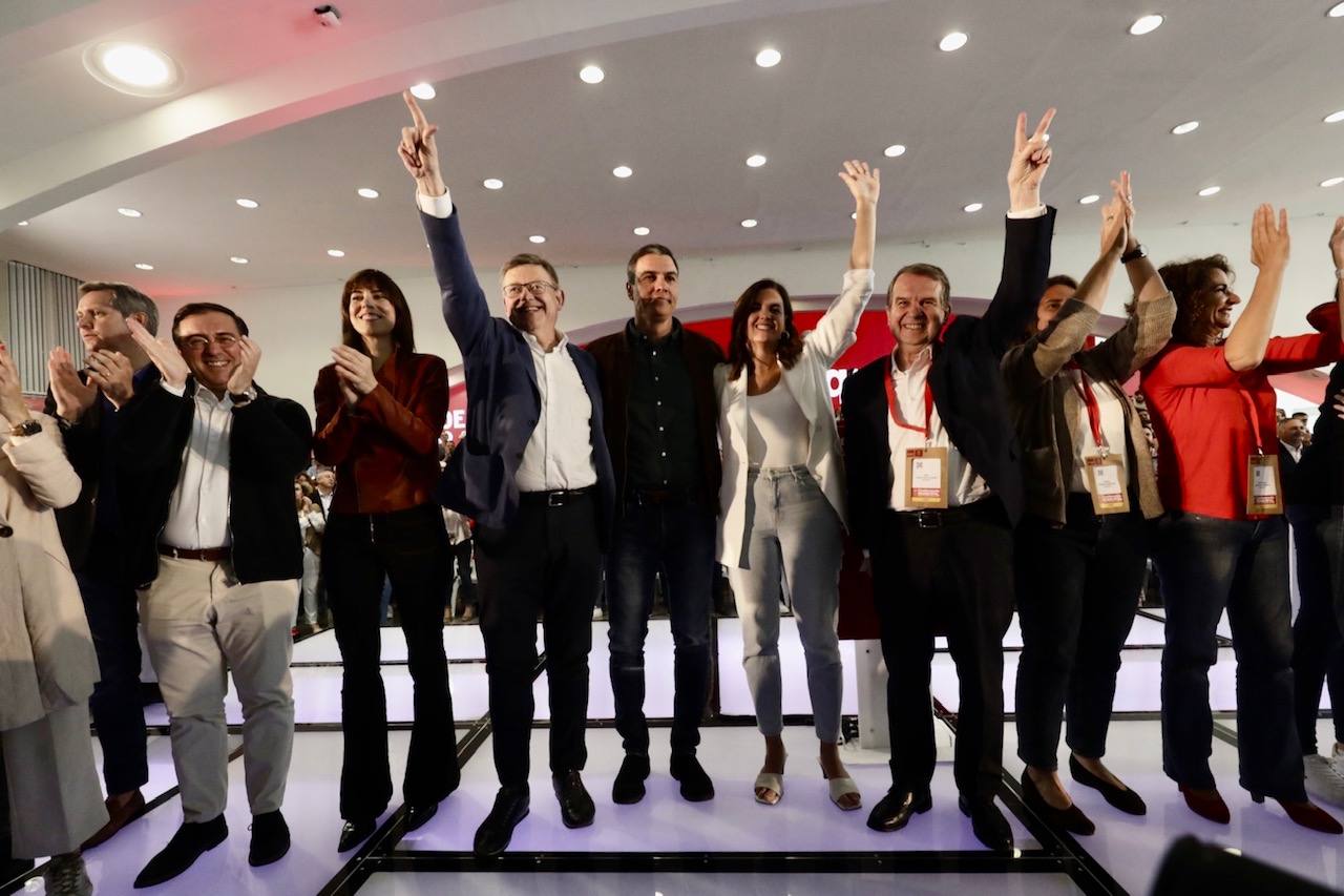 Pedro Sánchez visita Valencia con motivo de la conferencia municipal del PSOE