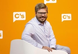 Hervías, en su etapa de secretario de Organización de Ciudadanos.