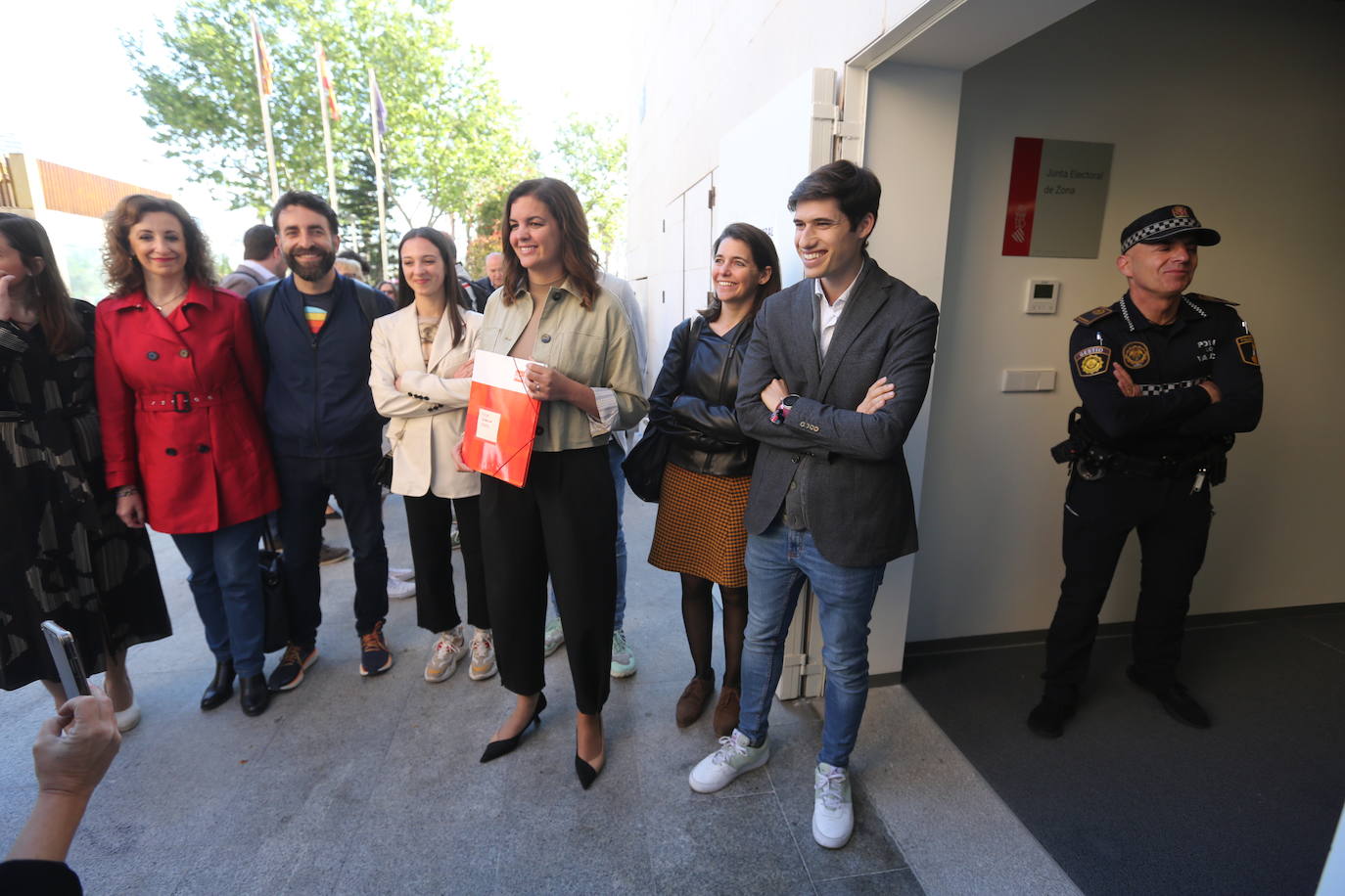 Fotos: Los candidatos a la alcaldía de Valencia presentan sus listas ante la Junta Electoral