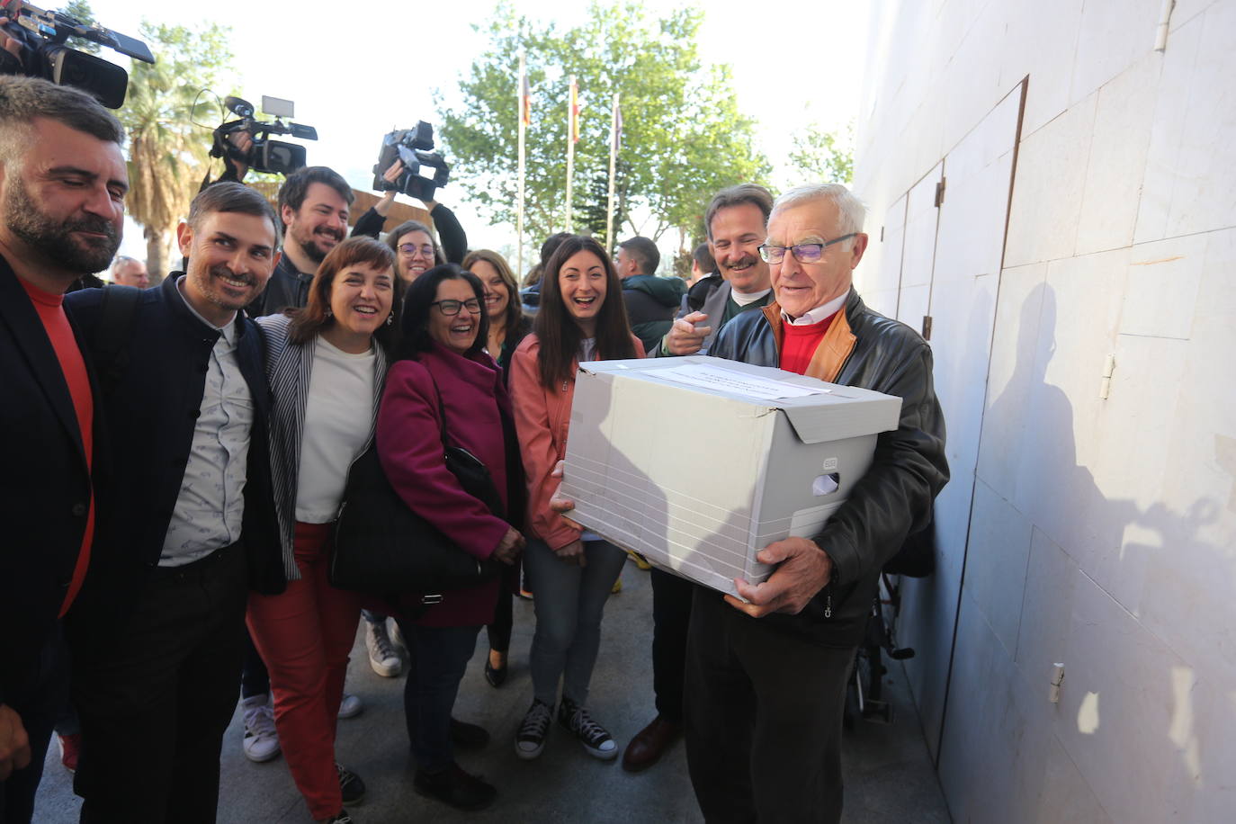 Fotos: Los candidatos a la alcaldía de Valencia presentan sus listas ante la Junta Electoral