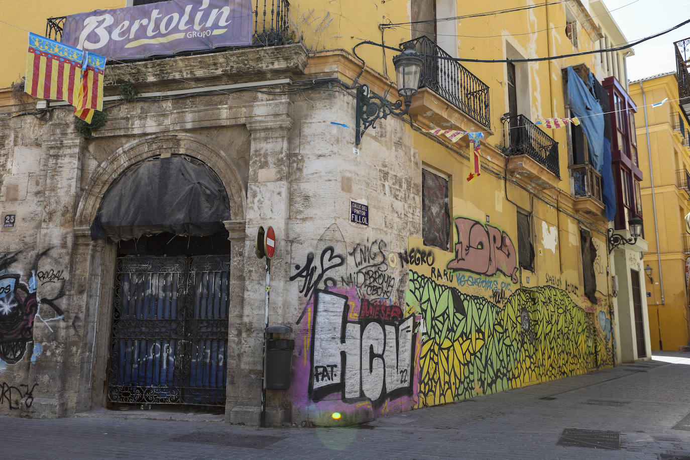 Los grafitis en el barrio de El Carmen