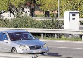 Radar de la AP-7 en Sagunto.