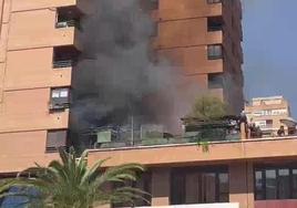 Los bomberos han tenido que intervenir.