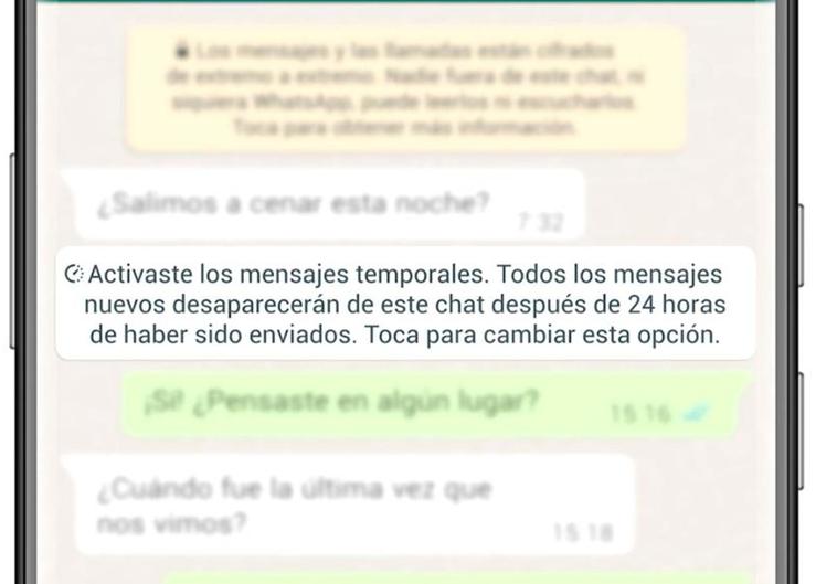 WhatsApp lanza definitivamente la nueva función 'Conservar en el chat': ¿Para qué sirve?