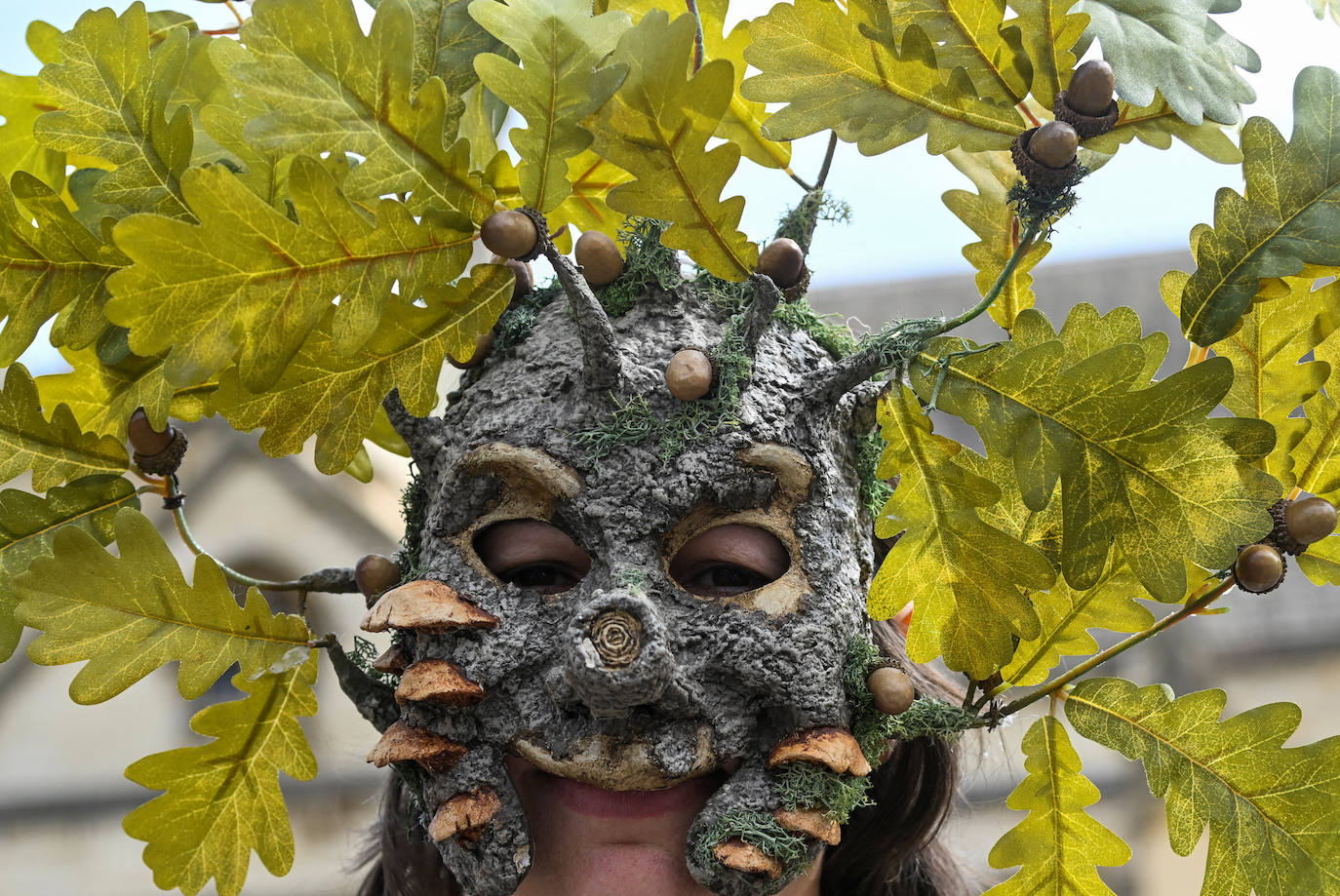 Marcha ecologista en Londres contra el cambio climático