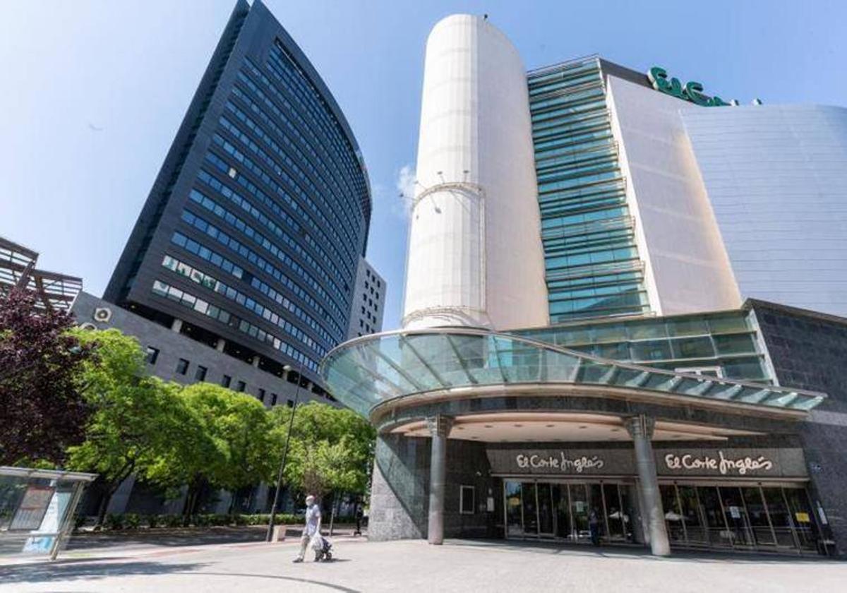 El Corte Inglés en la avenida Francia de Valencia.