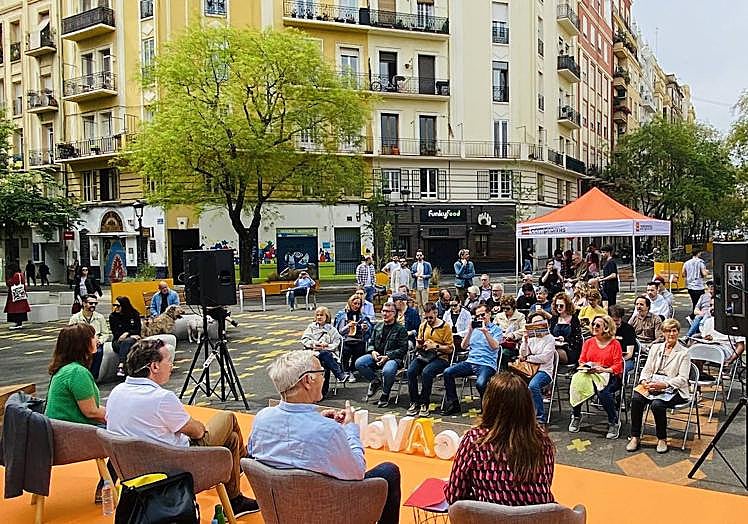 Acto de Ribó en La Petxina