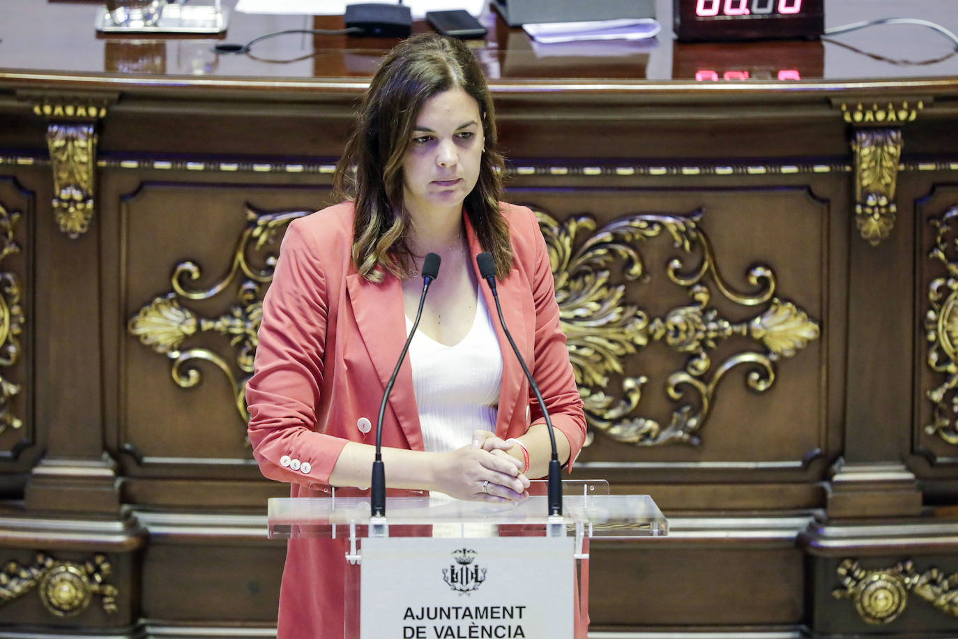 Último pleno en el Ayuntamiento de Valencia