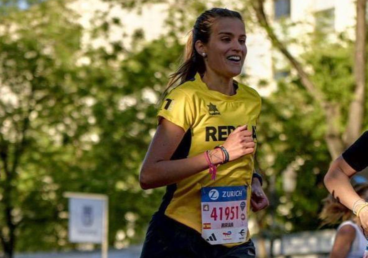 Pulido, durante su participación en 10K Zurich Rock 'n' Roll Running Series Madrid.