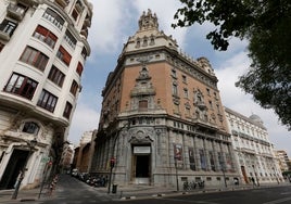 Sede de la Fundación, con los edificios unidos.