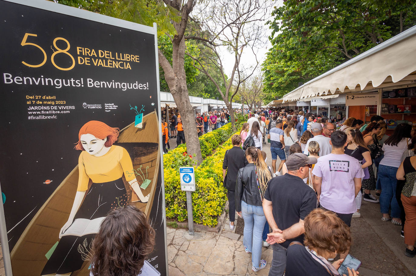 Fira del Llibre 2023: Las imágenes de la jornada del sábado