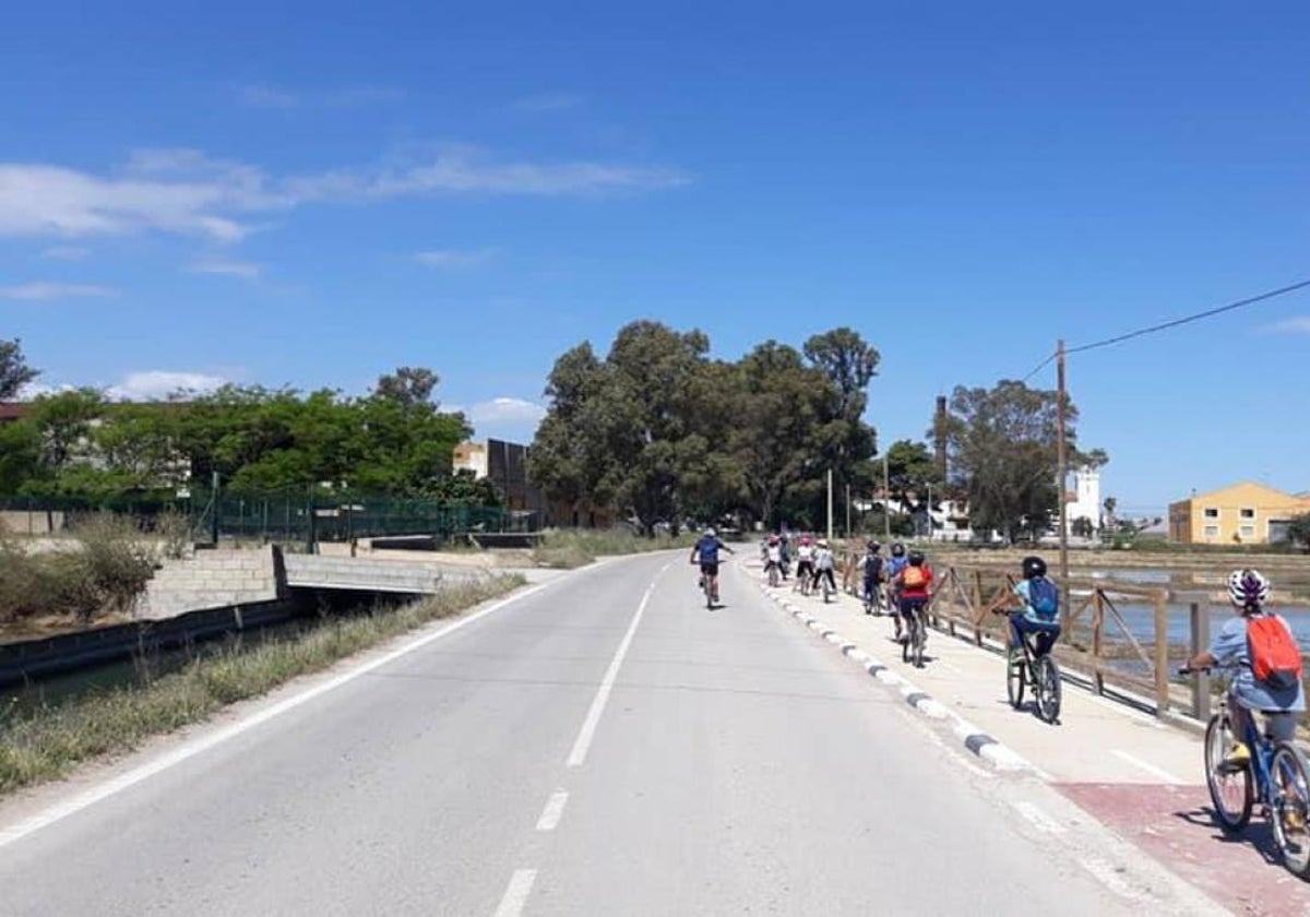 Carril bici Port de Catarroja.