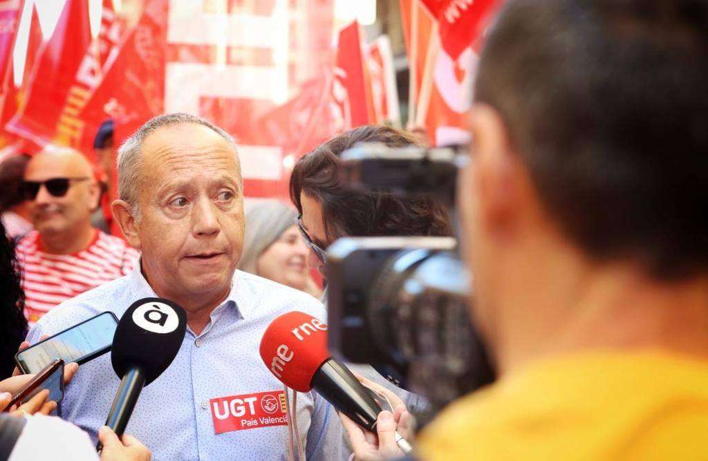 Así ha transcurrido la manifestación del 1 de mayo en Valencia