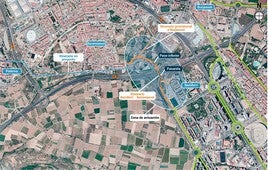 El itinerario ciclopeatonal que unirá Beniferri y Benimàmet