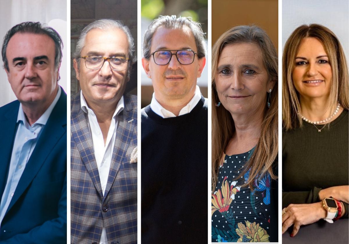 Pedrera, Castillejo, Pérez, Blasco y Montes.