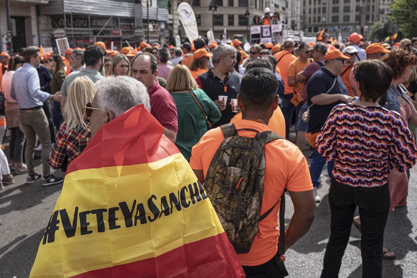 Así ha sido la manifestación en defensa de la caza celebrada en Valencia