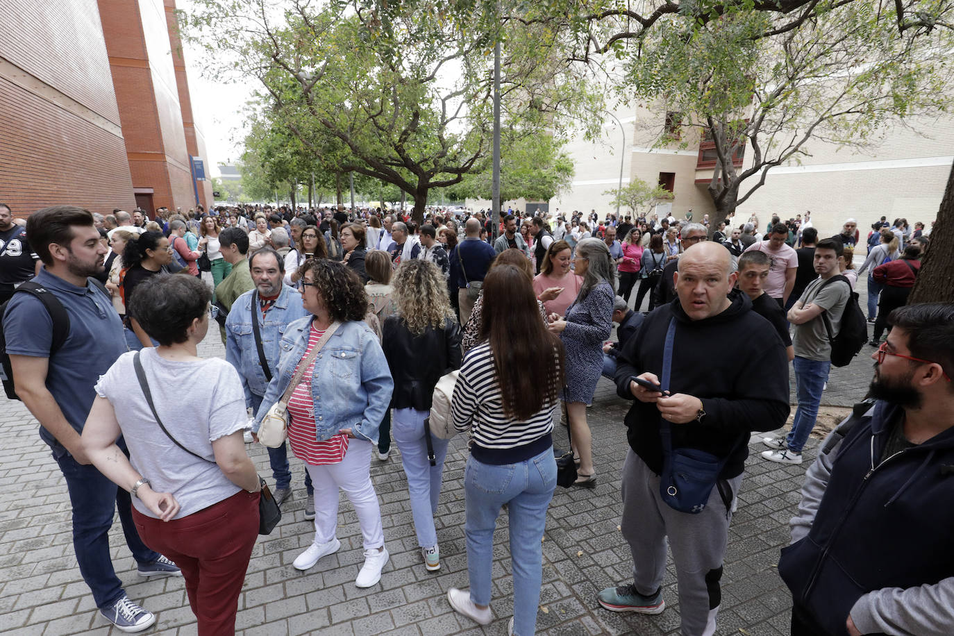 Así se han vivido las oposiciones de Correos en Valencia