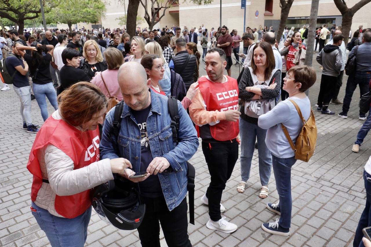 Así se han vivido las oposiciones de Correos en Valencia