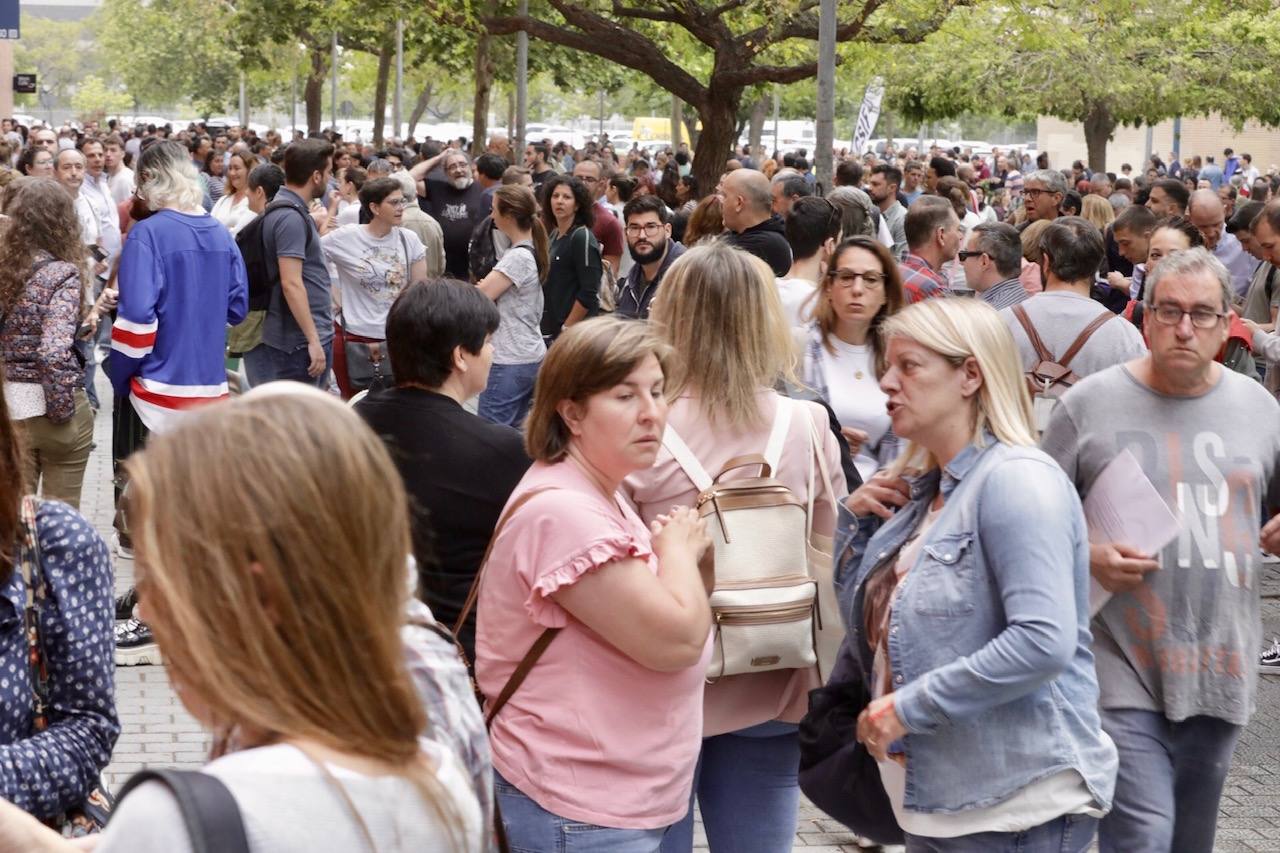 Así se han vivido las oposiciones de Correos en Valencia