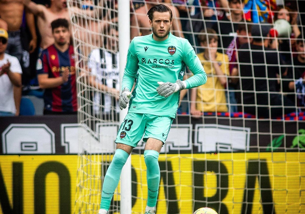 Joan Femenías, durante un partido de Liga.