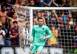 Joan Femenías, durante un partido de Liga.