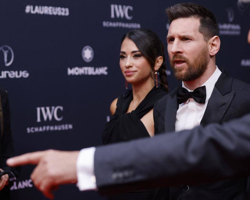 Alcaraz y Messi, juntos en París en los premios Laureus