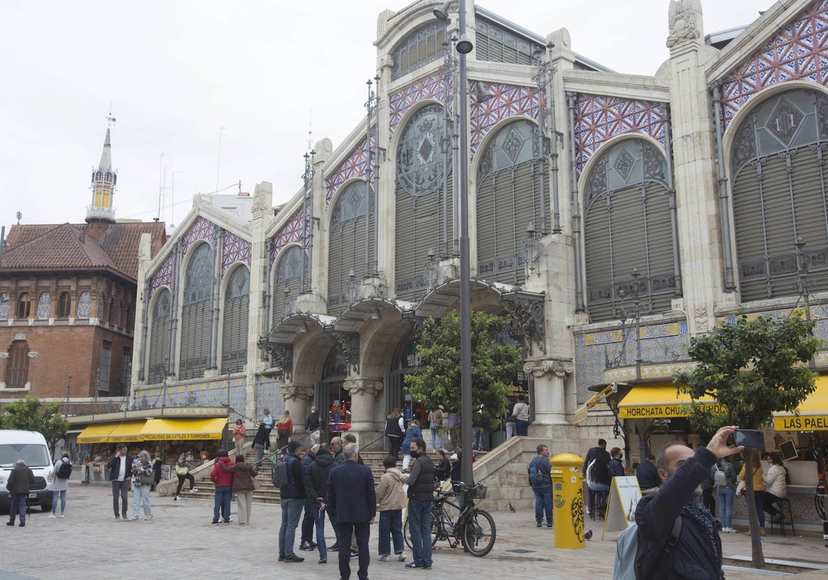 Fachada del Mercado Central.