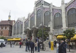 Fachada del Mercado Central.