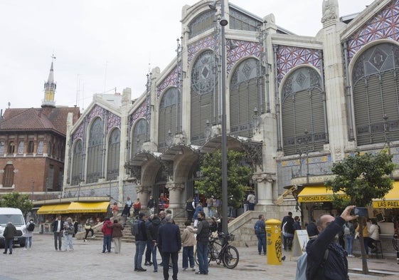 Fachada del Mercado Central.