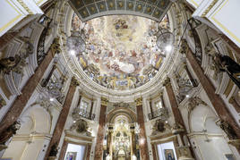 Interior de la Basílica.