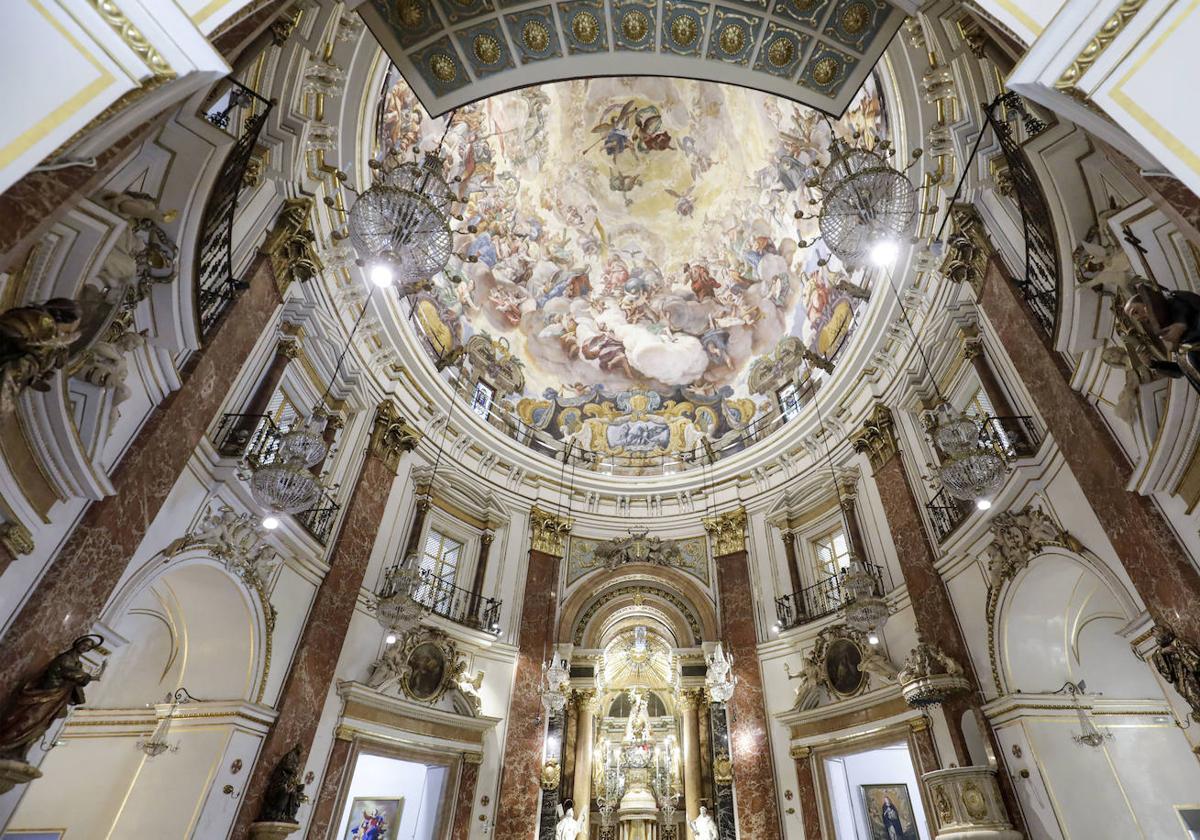 Interior de la Basílica.