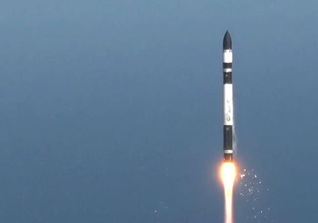 El despegue se produjo en un cohete Rocket Lab Electron.