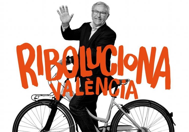 Imagen promocional de la campaña electoral de Compromís.