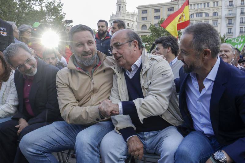 Así ha sido el mitin de Vox en Valencia con Santiago Abascal