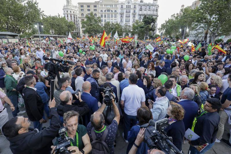 Así ha sido el mitin de Vox en Valencia con Santiago Abascal