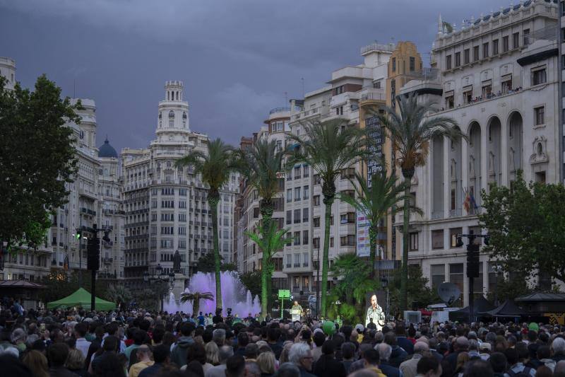 Así ha sido el mitin de Vox en Valencia con Santiago Abascal