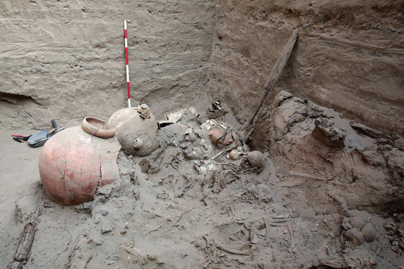 Hallazgo arqueológico en Perú: hallan momias preincaicas que tienen entre 1.000 y 1.200 años de antigüedad