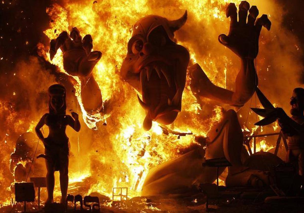 Fallas en Valencia