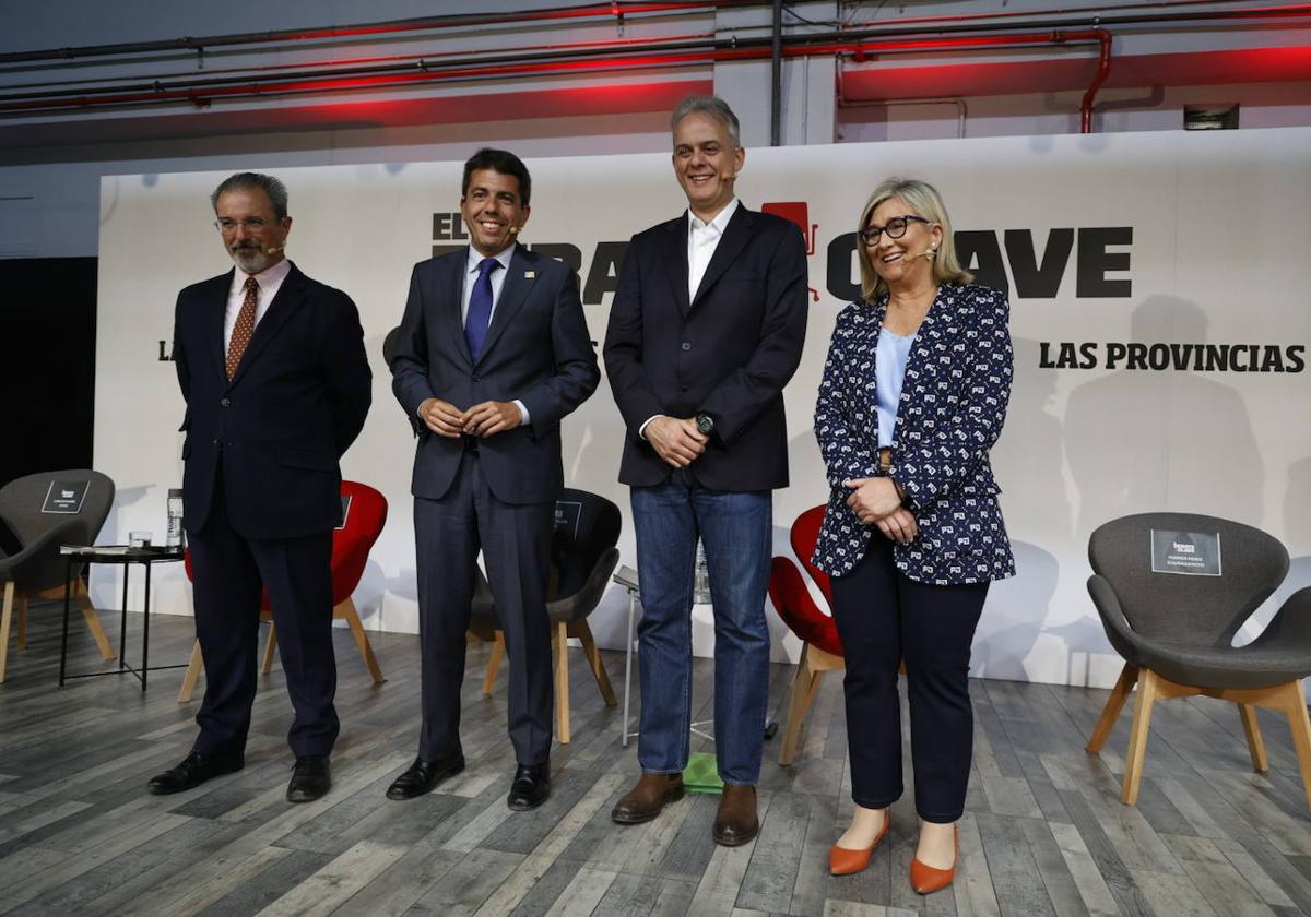 Los candidatos a presidir la Generalitat en el debate clave de LAS PROVINCIAS