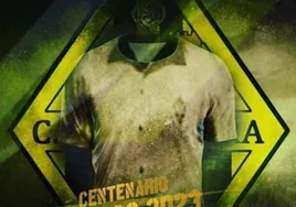 Camiseta conmemorativa del centenario del CD Enguera.