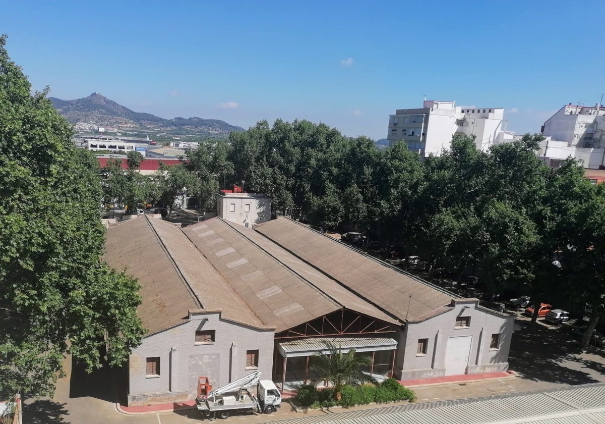 Estación de autobuses de Xàtiva.