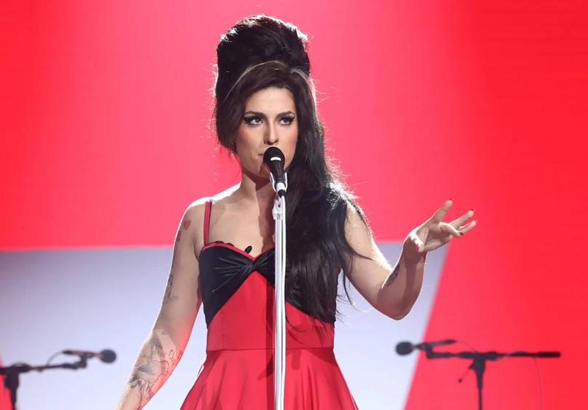 Miriam Rodríguez se ha convertido en Amy Winehouse, este viernes, en 'Tu cara me suena'.